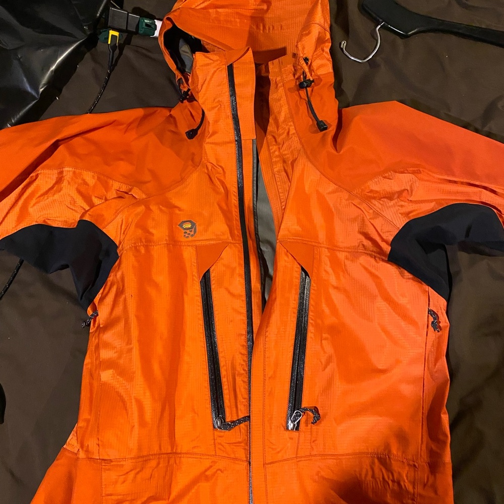 Men's Orange Ski & Snowboard Shell Jacket
